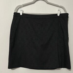Black Mini Pencil Skirt for Work